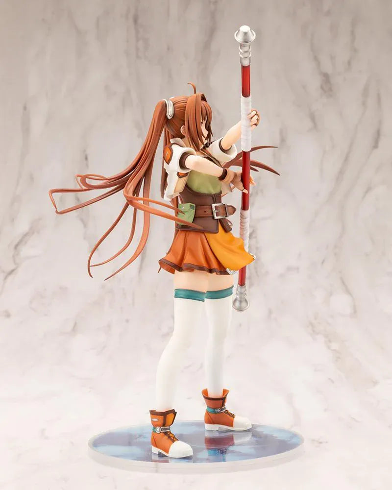 The Legend of Heroes Trails in the Sky Estelle Bright 1/8 Scale Figure holding her staff in a dynamic battle pose
