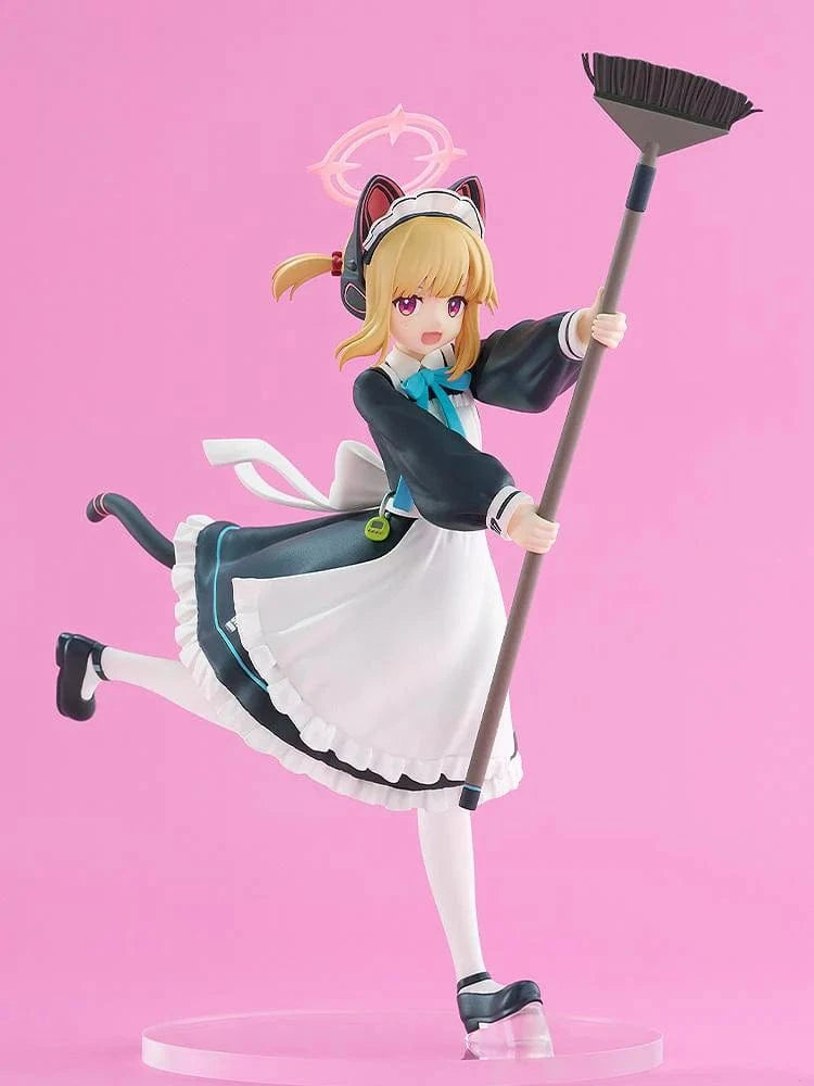 Blue Archive Pop Up Parade Momoi Maid Ver. figure holding broom in maid outfit