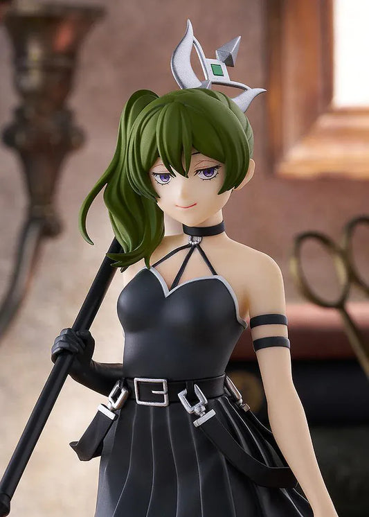 Ubel POP UP PARADE figure Frieren Beyond Journeys End anime figure black outfit staff weapon collectible