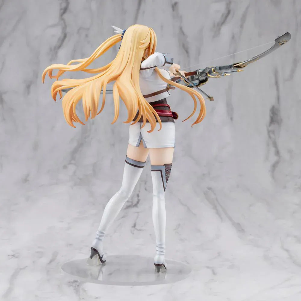 The Legend of Heroes Trails of Cold Steel III Alisa Reinford 1/8 Scale Figure featuring Alisa with long blonde hair, white combat outfit, and signature bow weapon.