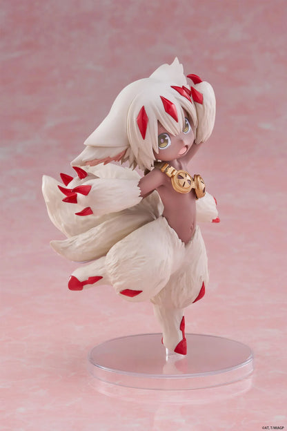 Made in Abyss: The Golden City of the Scorching Sun Faputa Coreful Figure (Re-issue) featuring Faputa in a dynamic pose with red markings and fluffy fur details.