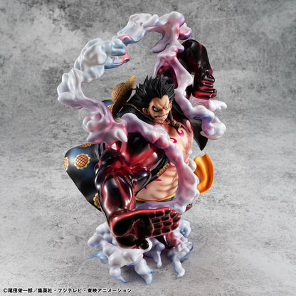 Portrait of Pirates One Piece SA-Maximum Monkey D. Luffy Gear4 Bounce-Man 10th Limited Ver. Figure