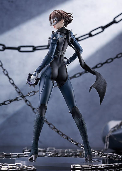 Queen Persona 5 Royal POP UP PARADE L size figure Makoto Niijima black suit anime figure dynamic pose collectible