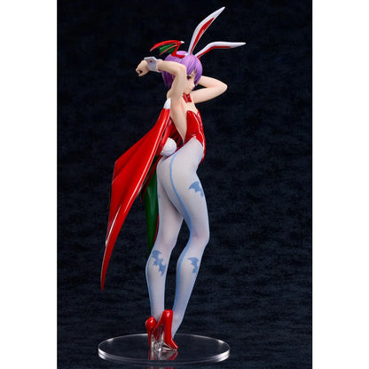 Darkstalkers Lilith Bunny Ver. 1/4 scale figure featuring a glossy bunny outfit, bat wings, and fishnet stockings