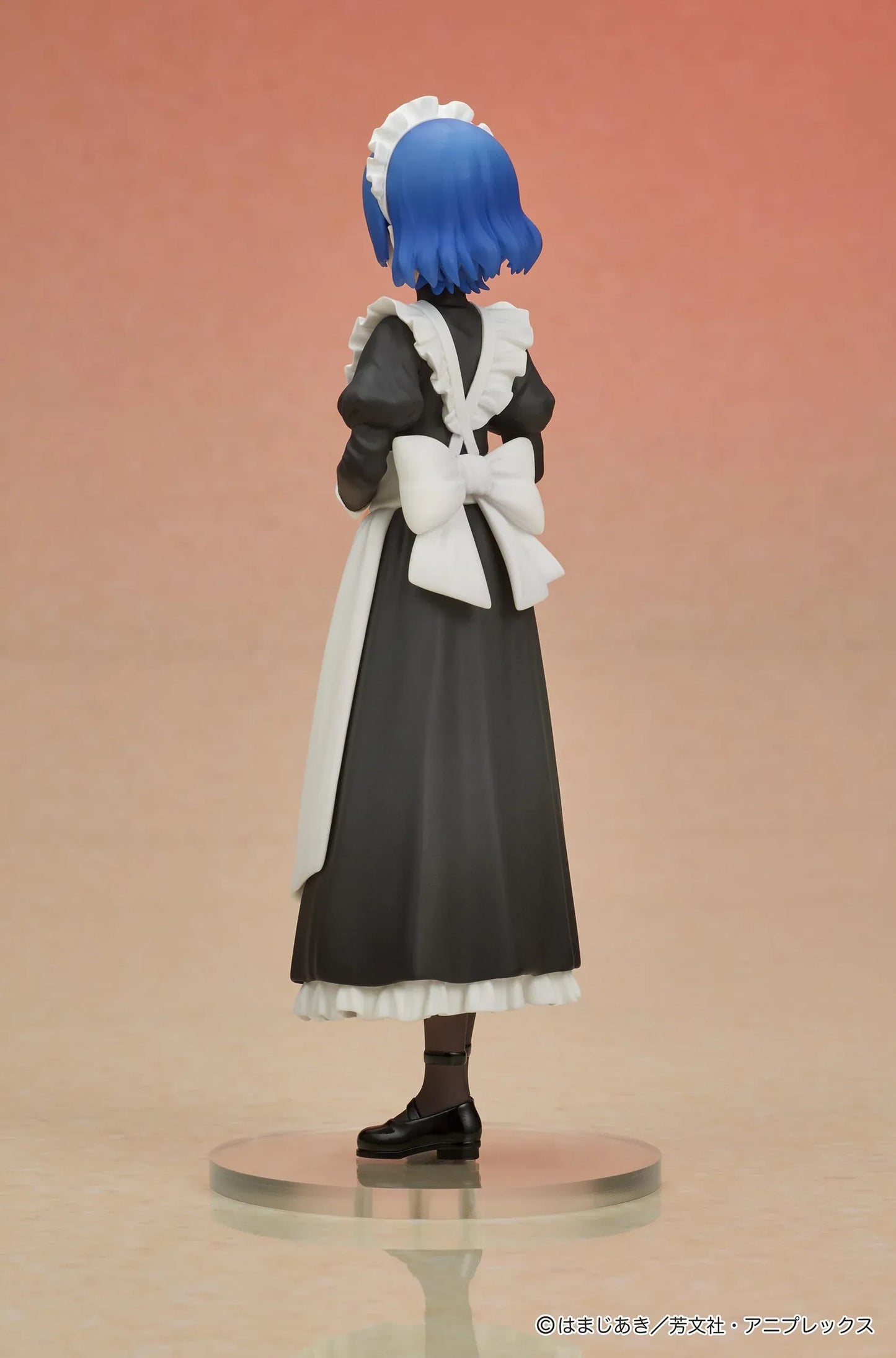Bocchi the Rock DIGSTA Ryo Yamada figure wearing a black and white maid outfit