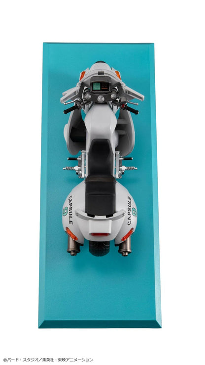 Dragon Ball Desktop Real McCoy 06 Son Goku and Bulma riding Capsule Corp motorcycle figure