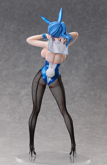 Azur Lane St. Louis Bunny Ver. 1/4 scale figure featuring glossy blue bunny outfit and fishnet stockings