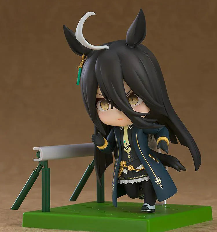 Manhattan Cafe Nendoroid figure from Uma Musume Pretty Derby with chibi design and coffee theme