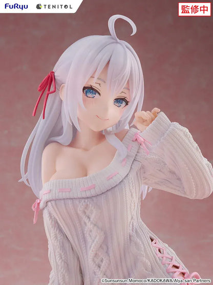Alya knit version Tenitol Big Noodle Stopper figure Alya Sometimes Hides Her Feelings in Russian anime collectible