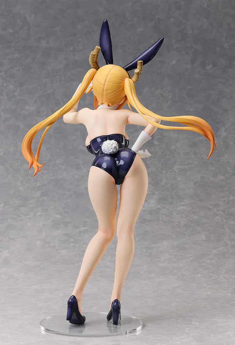 Miss Kobayashi's Dragon Maid Tohru Bare Leg Bunny Ver. 1/4 scale figure with bunny outfit and dynamic pose