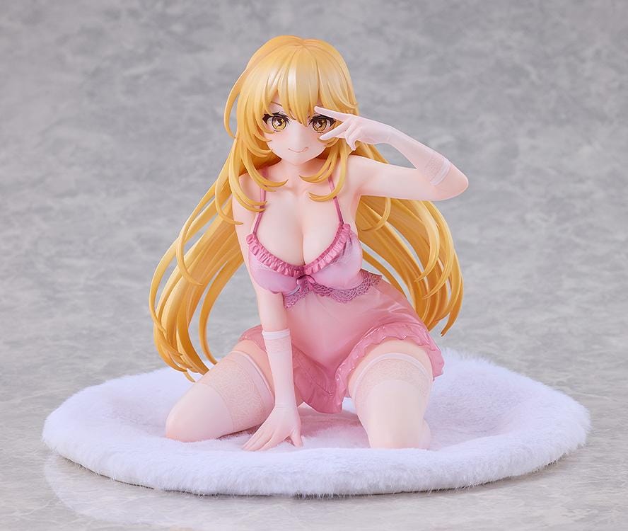 A Certain Scientific Railgun T Misaki Shokuhou Negligee Ver 1/6 scale figure with matching Misaki plushie bonus