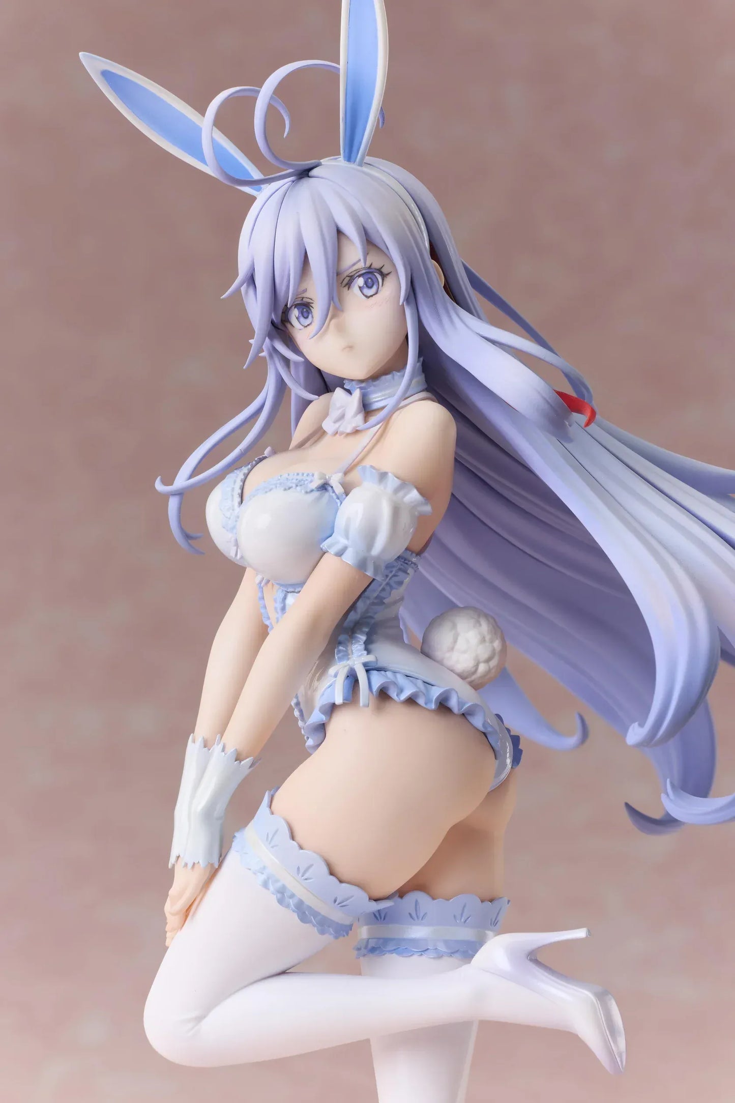 86 Eighty-Six Lena Bunny Ver 1/7 scale figure with long silver hair and pastel blue bunny outfit
