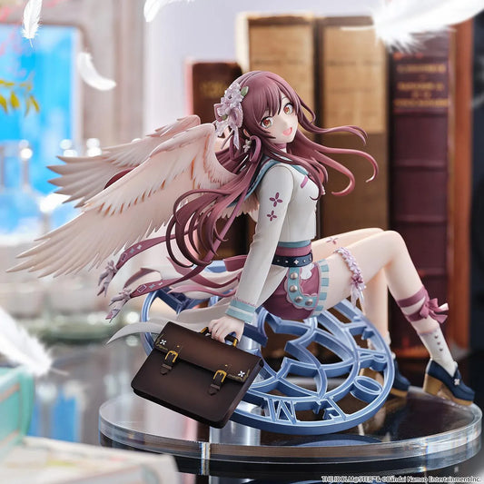 Amana Osaki Gardienne Tourmaline 1/6 scale figure with wings seated on clock base with handbag
