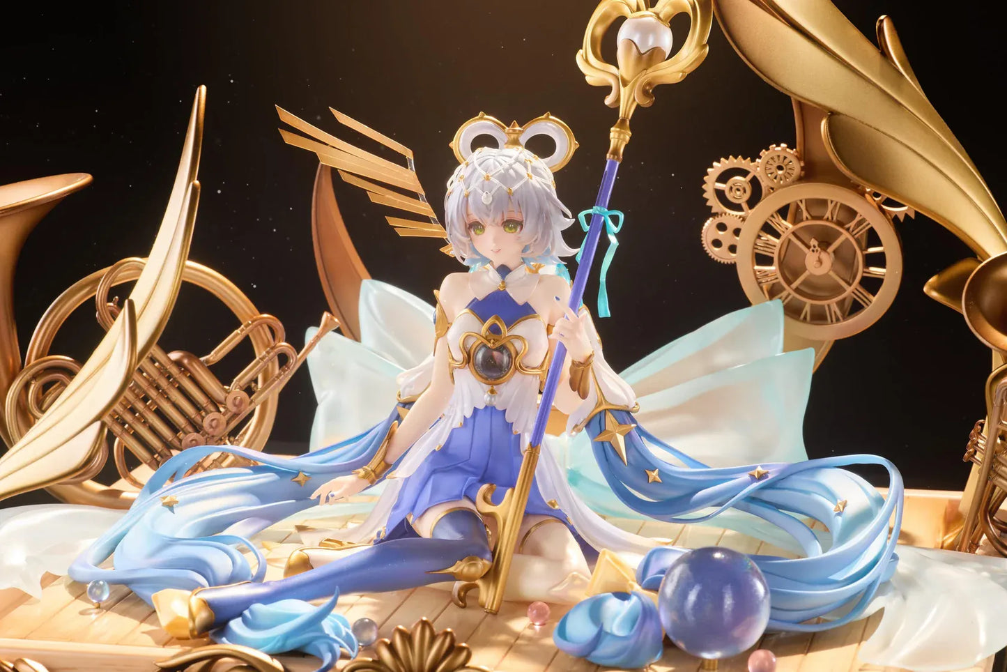 Vsinger Luo Tianyi Ba Yin Qi Xiang Version 1/7 scale figure with ornate musical instrument display base