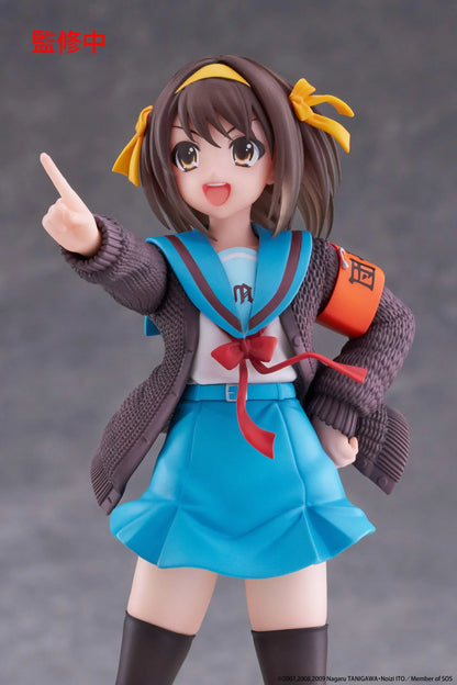 The Melancholy of Haruhi Suzumiya Haruhi Suzumiya Coreful Figure in school uniform with yellow headband and SOS Brigade armband