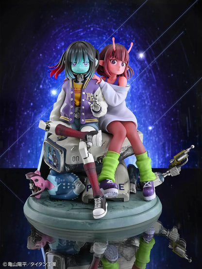 Milky Subway The Galactic Limited Express Chiharu & Makina Figure