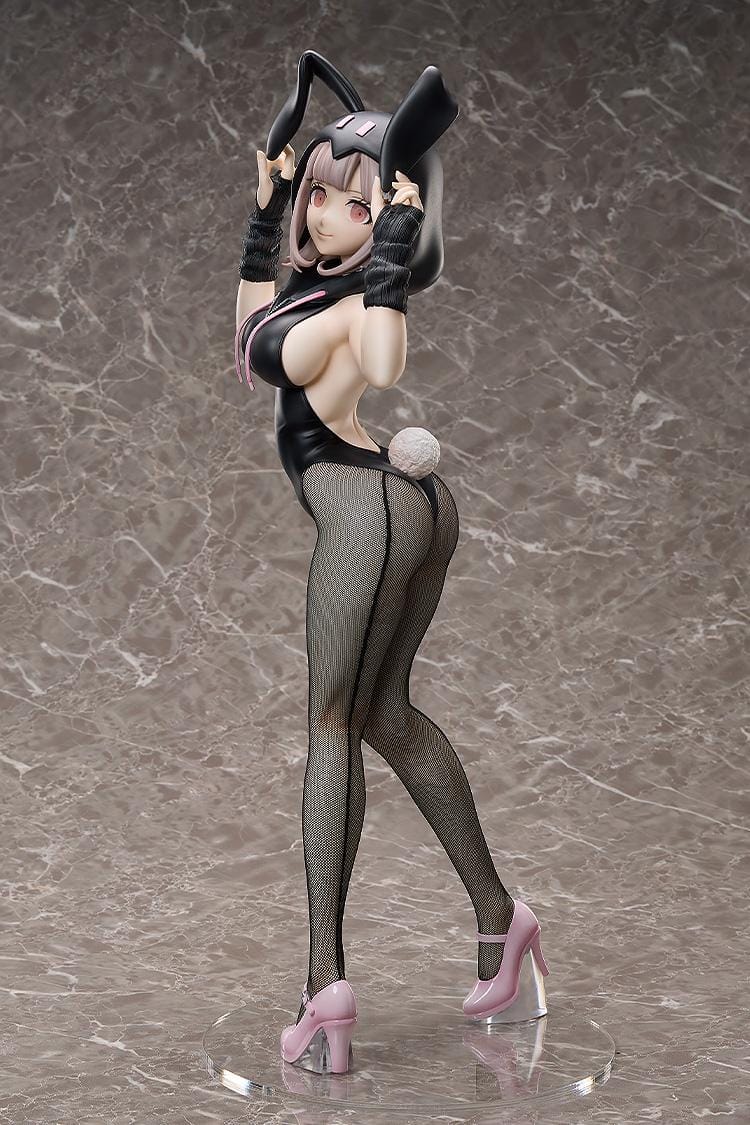 Danganronpa 2 Goodbye Despair B-Style Chiaki Nanami Bunny Ver 1/3 Scale Figure in black bunny outfit with fishnet tights