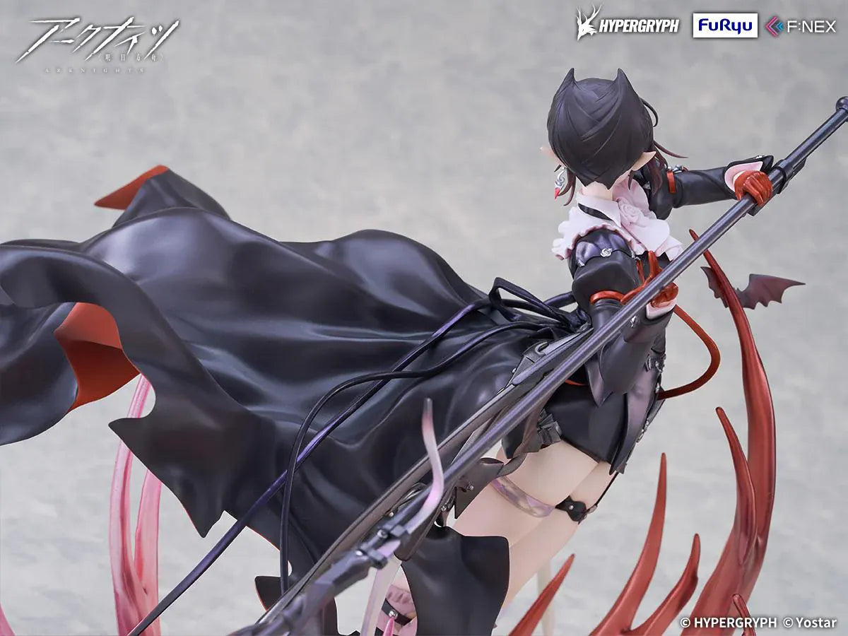 Entelechia Elite 2 Arknights 1/7 scale figure with red energy base and weapon