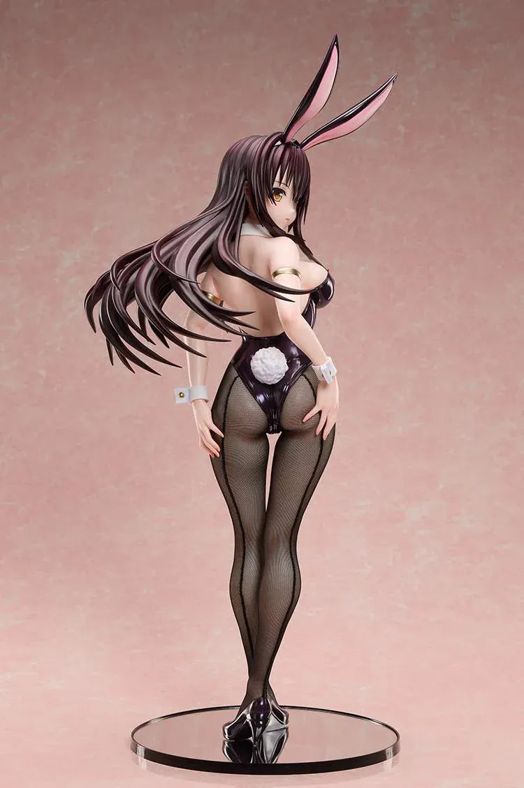 To Love-Ru Darkness Yui Kotegawa Bunny Ver. 1/3 scale figure wearing a glossy bunny suit with fishnet tights and bunny ears
