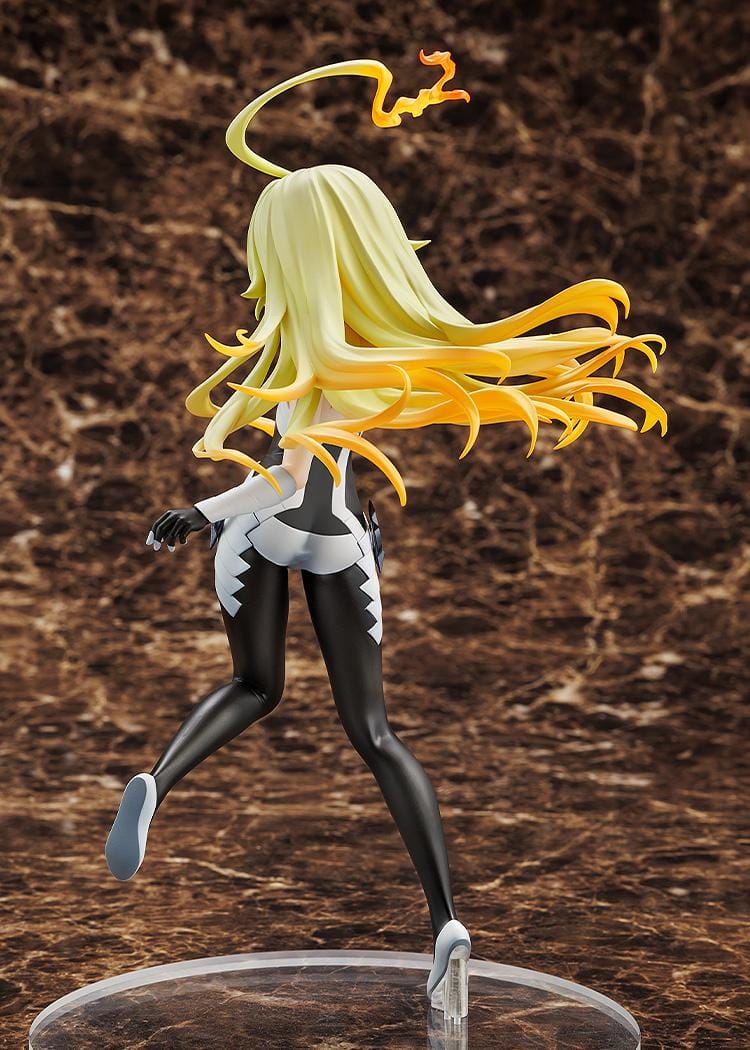 Sentenced to Be a Hero Teoritta 1/7 scale figure in dynamic pose with flowing cloak and detailed sculpt