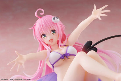 Lala Aqua Float Girls figure To Love Ru Darkness anime swimsuit figure with inflatable float base