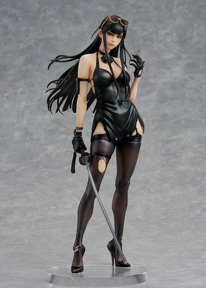 Guweiz Illustration G.A.F.C. Series IRENA figure with long black coat and sword