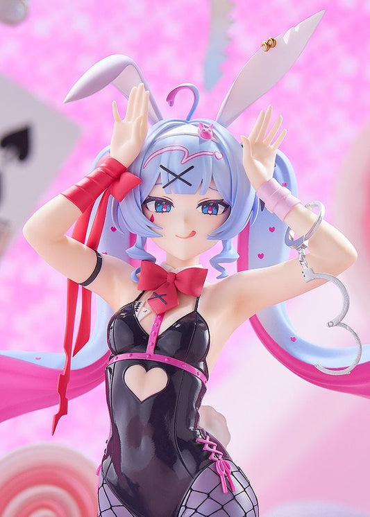 Hatsune Miku Rabbit Hole version POP UP PARADE L Size figure in bunny outfit with heart-shaped twin tails