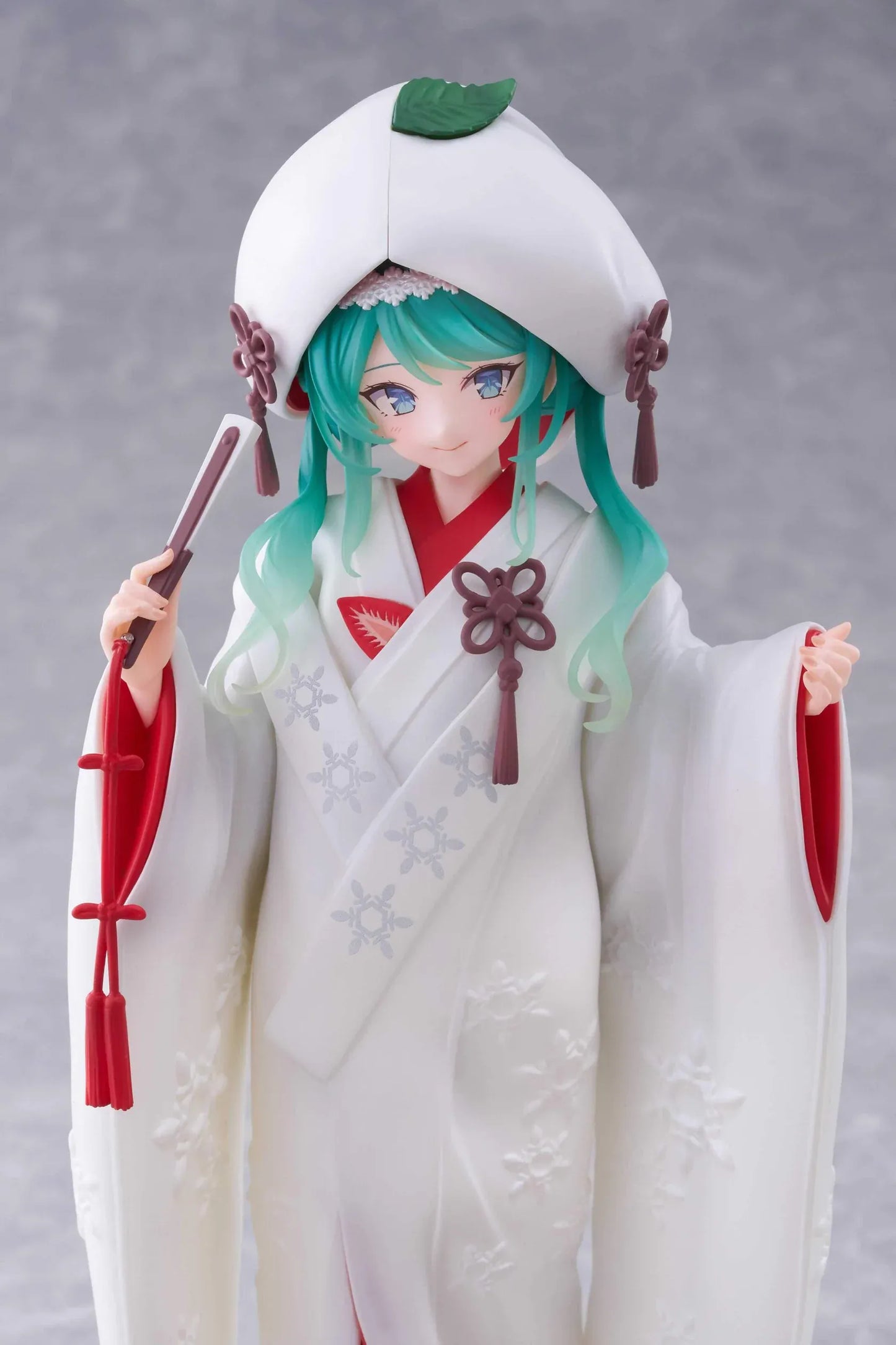 Snow Miku All Stars 2013 Ver. AMP+ Figure featuring Hatsune Miku in an elegant white and red kimono-style outfit