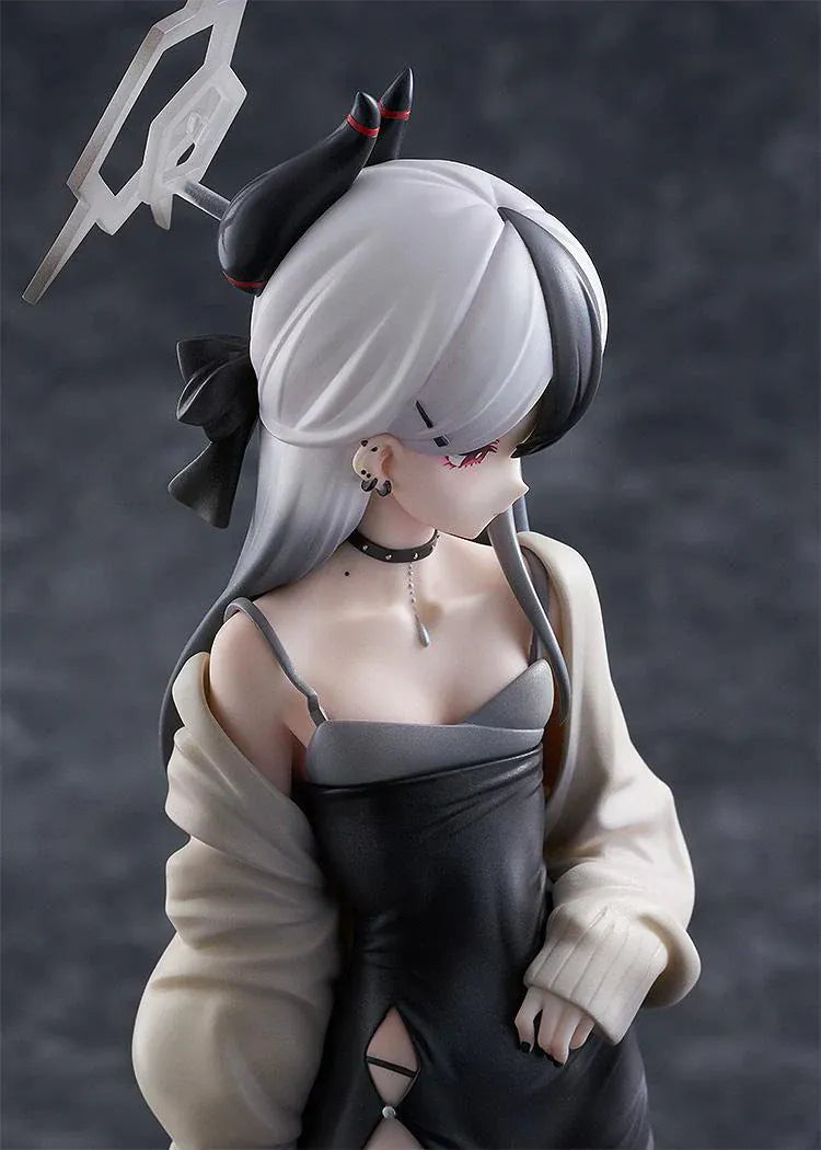 Blue Archive Kayoko Dress 1/7 Scale Figure with black dress white jacket horns and tail