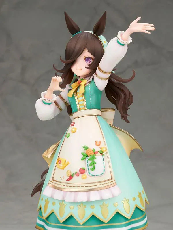 Rice Shower Yummy Dreamy Fairy 1/7 scale figure wearing a mint-green dress with colorful food-inspired decorations.