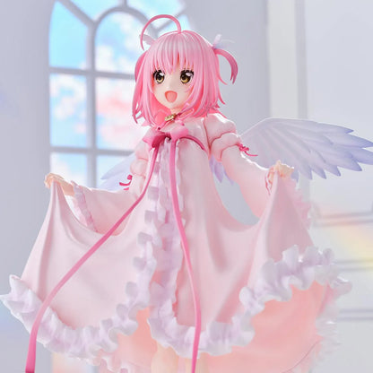 Shugo Chara Amu Hinamori Amulet Angel 1/6 scale figure wearing a flowing pink and white dress with angel wings