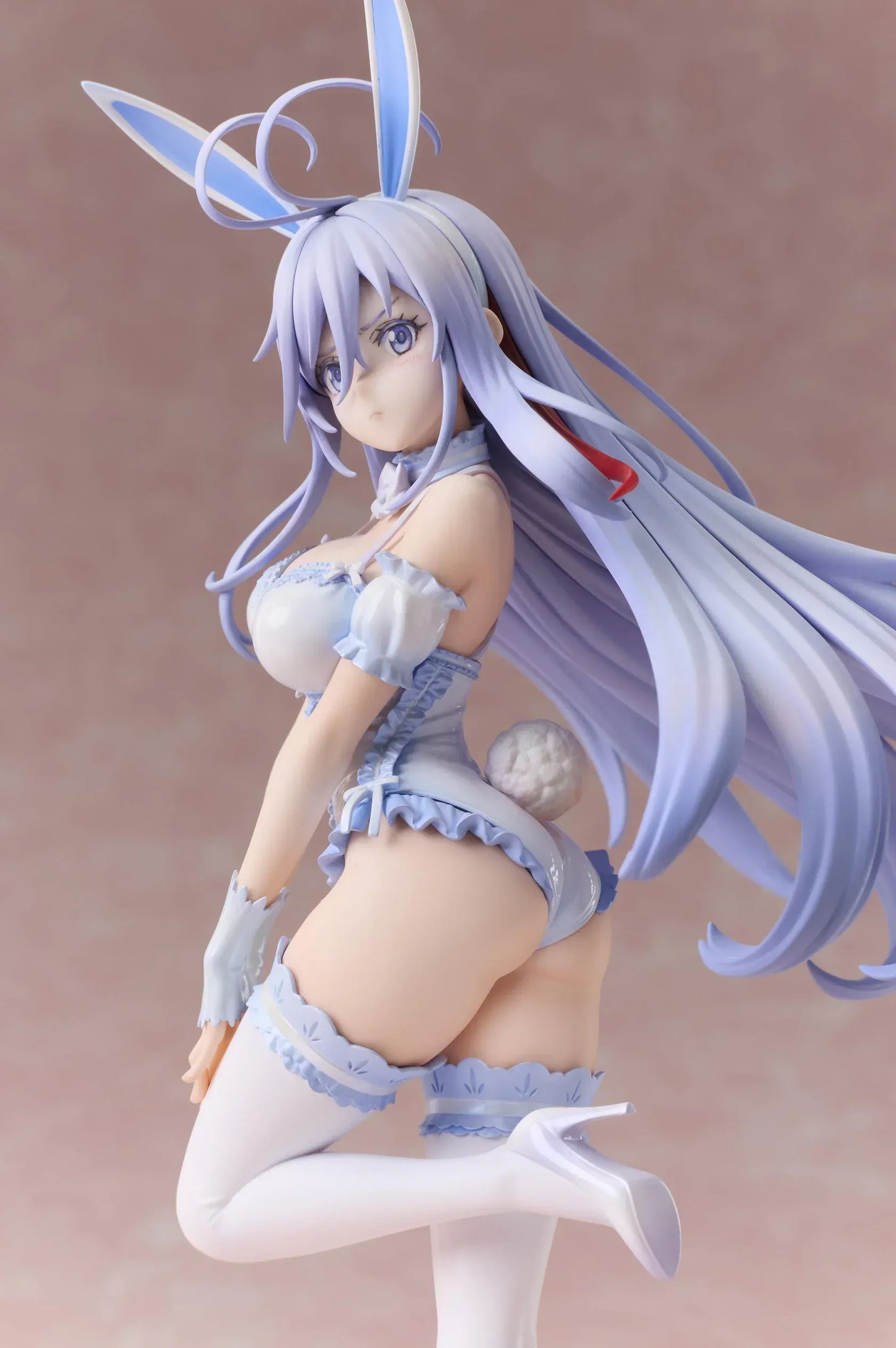 86 Eighty-Six Lena Bunny Ver 1/7 scale figure with long silver hair and pastel blue bunny outfit