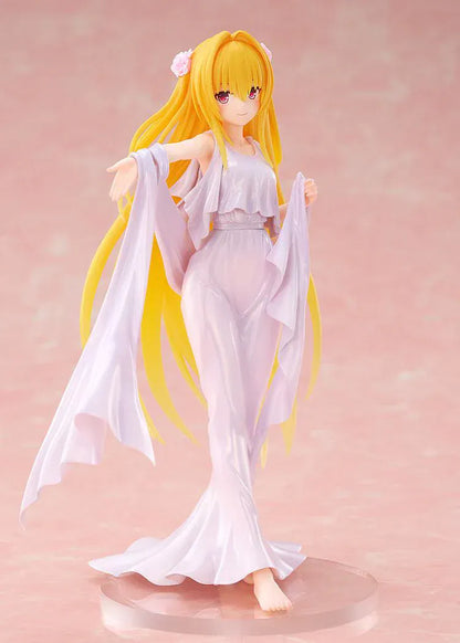 To Love-Ru Darkness 15th Anniversary Goddess Dress Ver. set of six figures in elegant white outfits