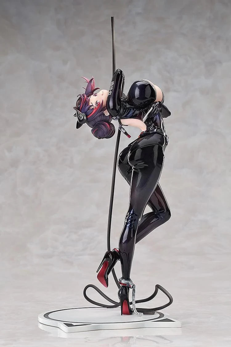 Goddess of Victory Nikke Quency Escape Queen Ver. 1/7 scale figure in black catsuit with jewel display base