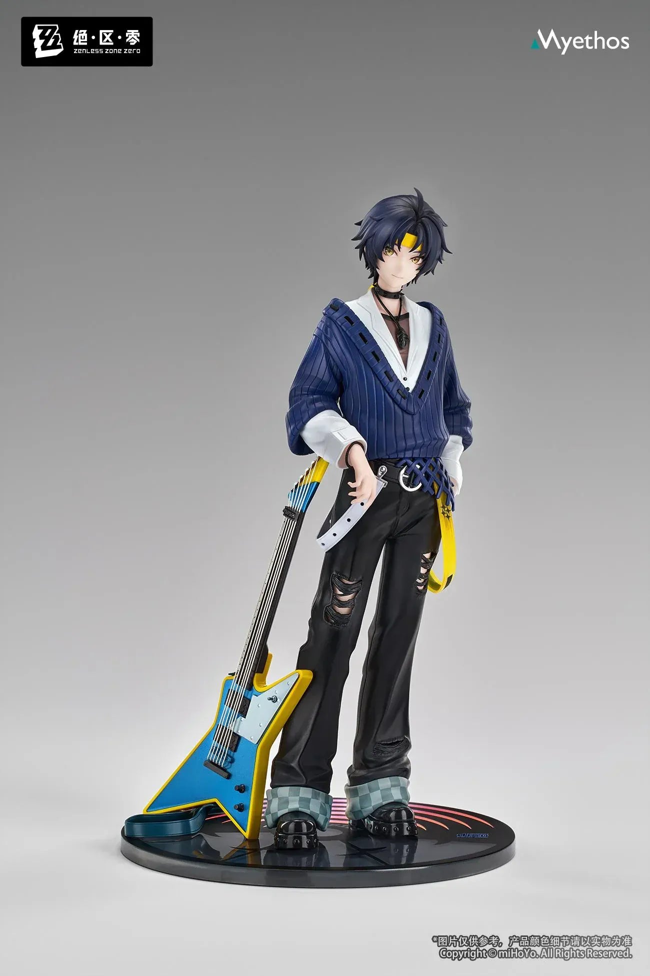Zenless Zone Zero Harumasa Asaba Sparkling Wonderland Ver. 1/8 scale figure with guitar