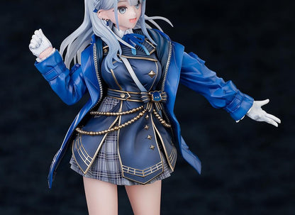 WeatherPlanet Amagai Ruka 1/7 scale figure featuring Amagai Ruka in a blue outfit with a flowing jacket and matching hat