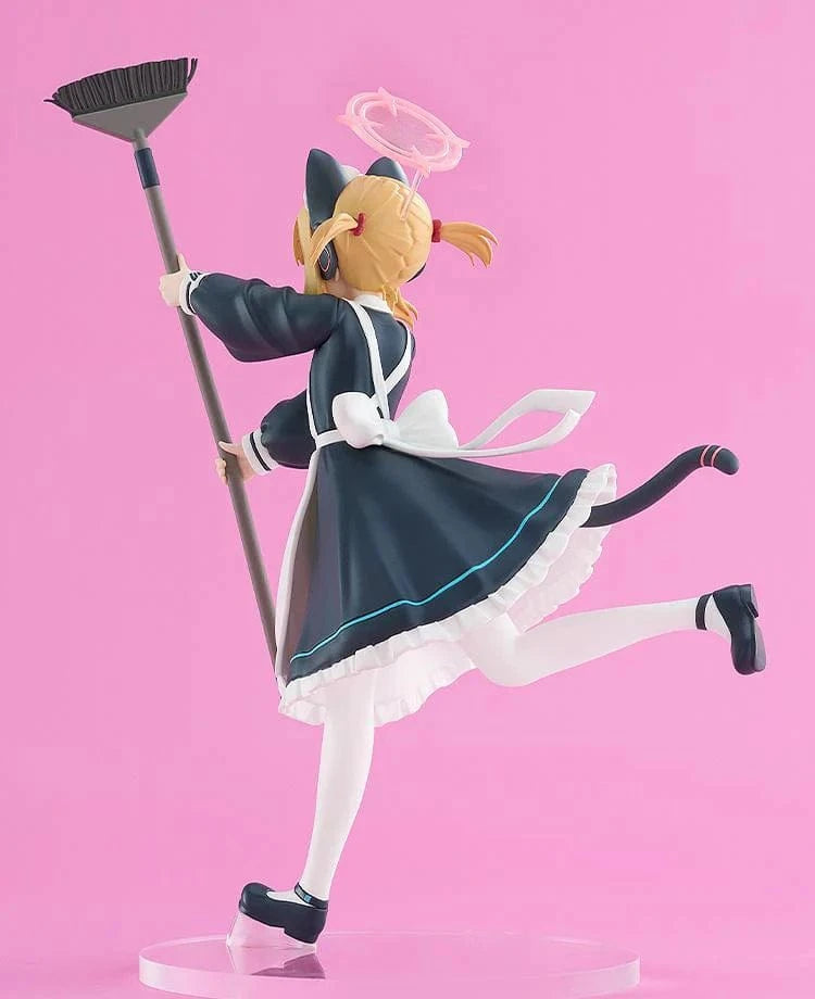 Blue Archive Pop Up Parade Momoi Maid Ver. figure holding broom in maid outfit