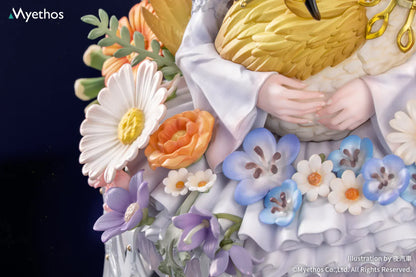 FairyTale Another Swan Lake 1/8 scale figure featuring swan princess with floral base and gold accents.