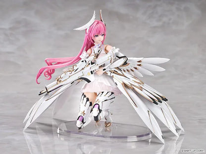 GODDESS OF VICTORY NIKKE Hyper Body Dorothy articulated figure wearing a white-and-gold outfit with mechanical wings.