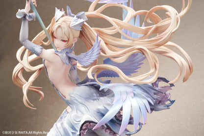 Zettai Junpaku Mahou Shoujo Kotone Sasaki 1/7 scale figure holding staff with flowing hair and magical effects