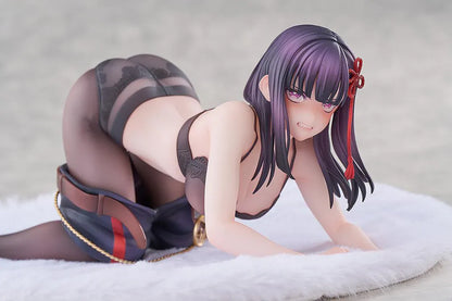 Chained Soldier Ren Yamashiro 1/7 Scale Figure featuring Ren with long dark hair, red-and-black outfit details, and a bold display pose on a soft base.