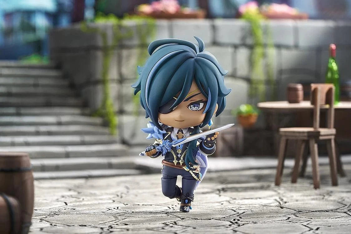 Genshin Impact Nendoroid No.2874 Kaeya with Cryo ice effect and eyepatch