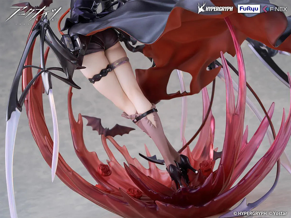 Entelechia Elite 2 Arknights 1/7 scale figure with red energy base and weapon