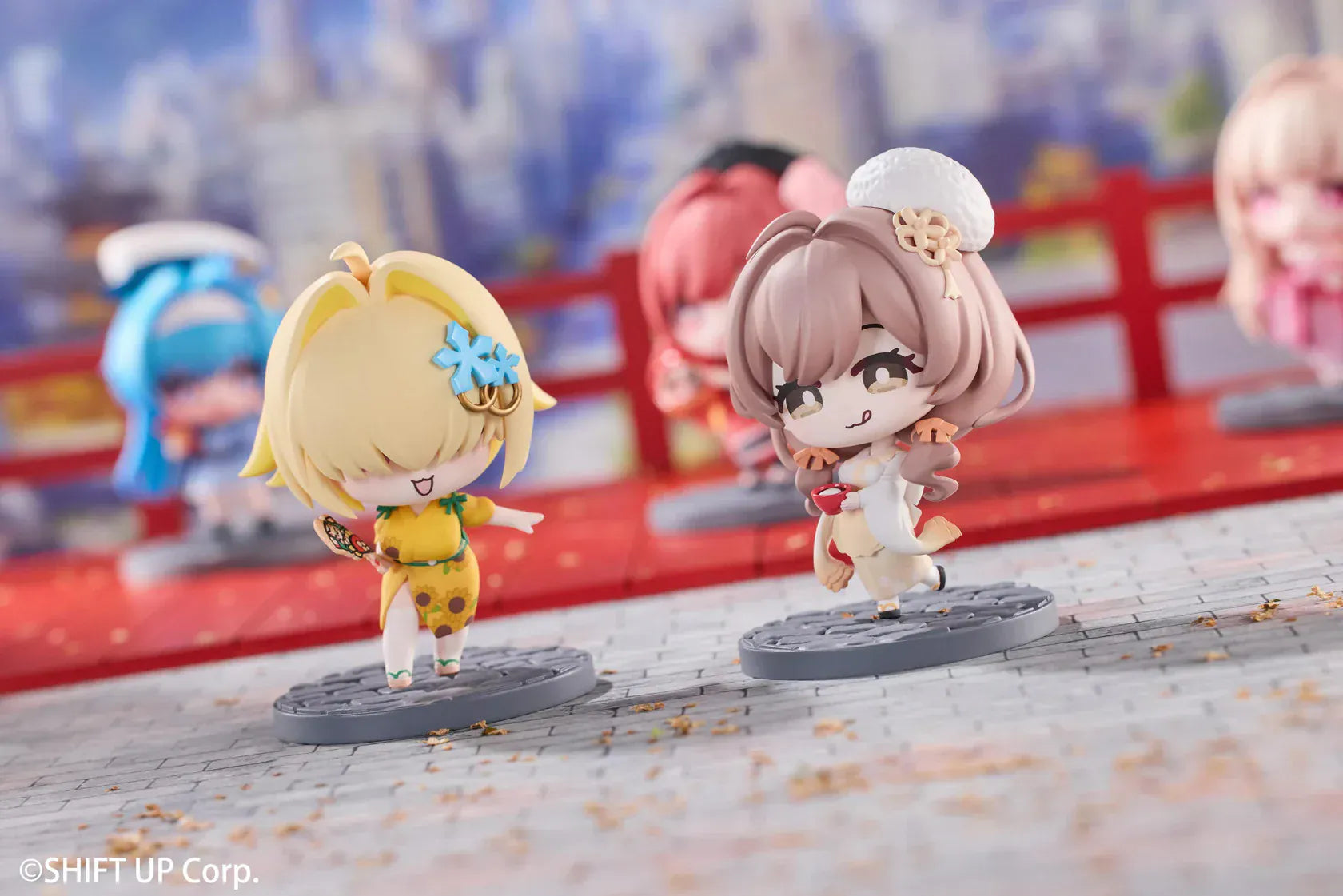 Goddess of Victory Nikke New Year Special SD figure boxed set of 8 chibi characters with display bases