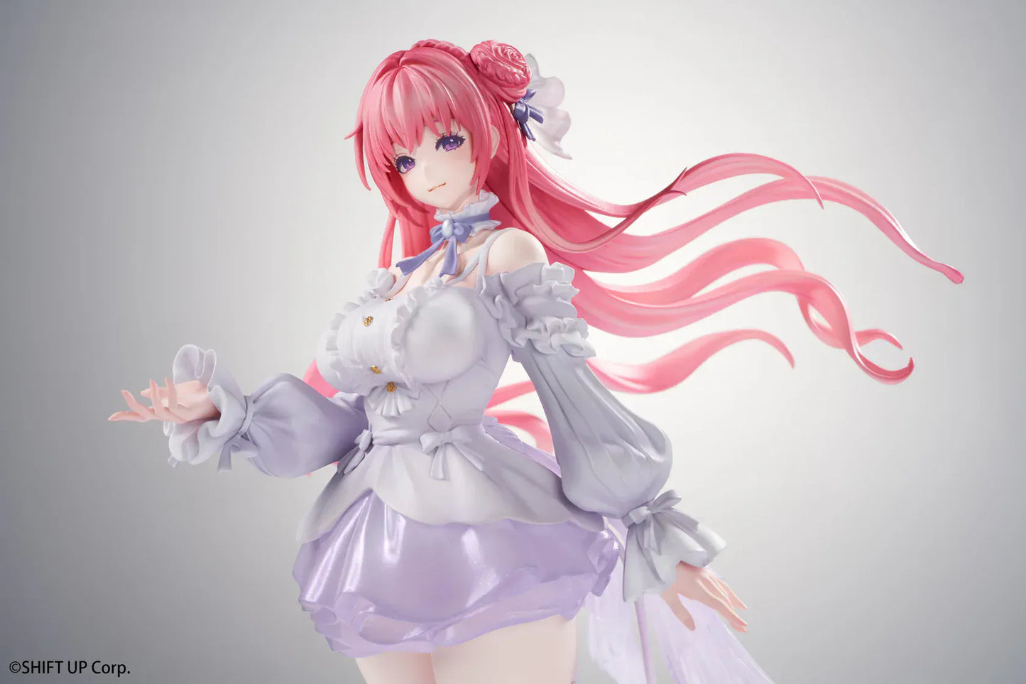 Goddess of Victory Nikke Dorothy 1/10 scale figure with flowing pink hair and pastel outfit