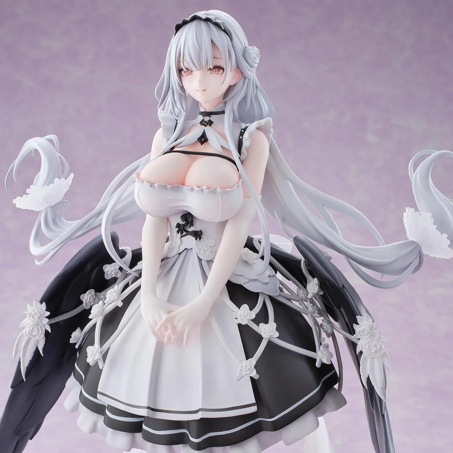 Shira Light Equipment 1/6 Scale Figure Azur Lane anime shipgirl with elegant outfit and wing-like details