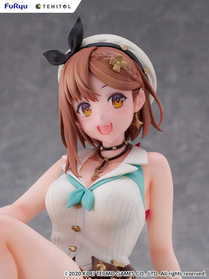 Atelier Ryza 2 Lost Legends and the Secret Fairy Tenitol Reisalin Stout BIG Noodle Stopper Figure seated in signature Ryza outfit with brown boots