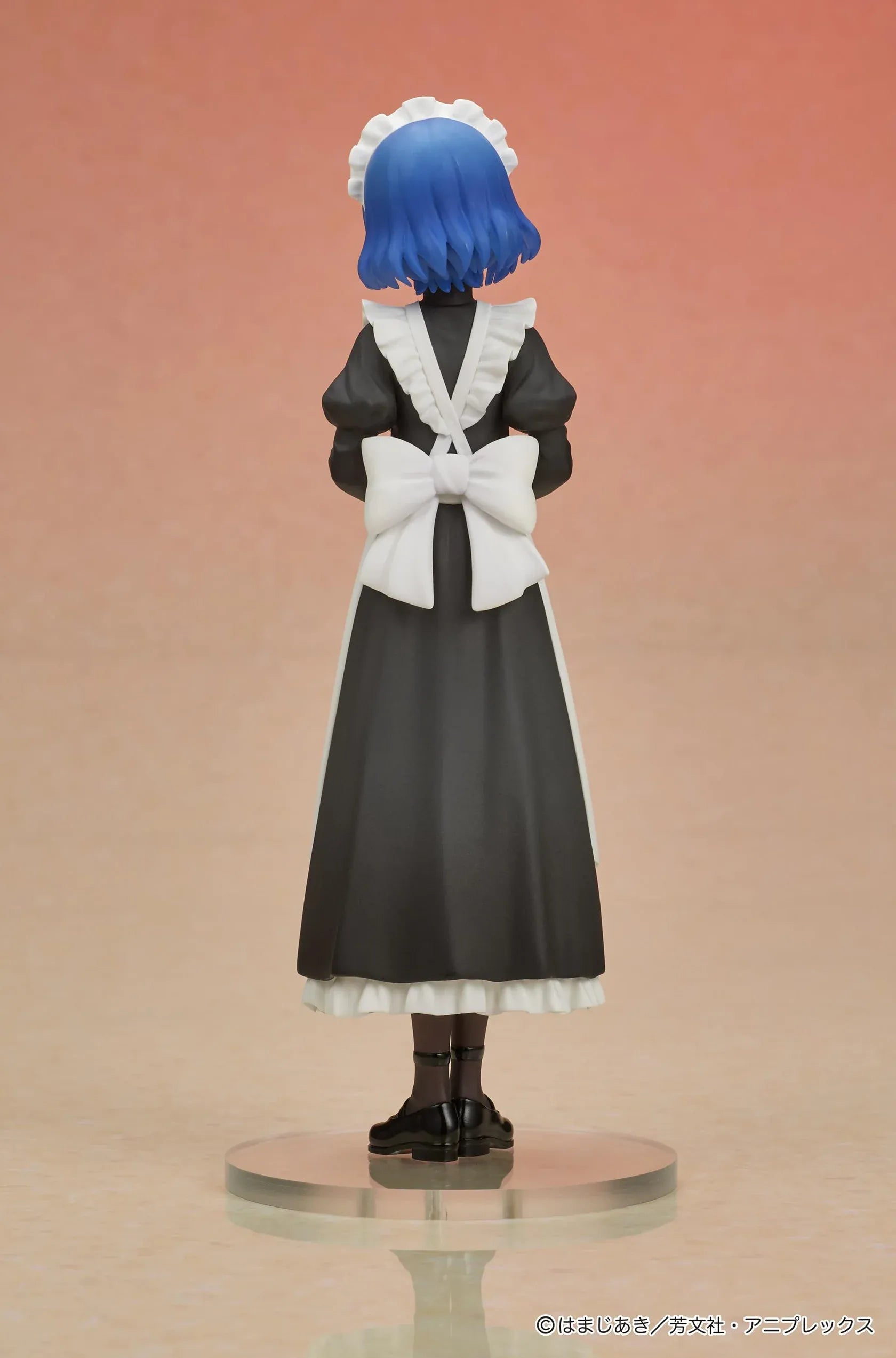 Bocchi the Rock DIGSTA Ryo Yamada figure wearing a black and white maid outfit