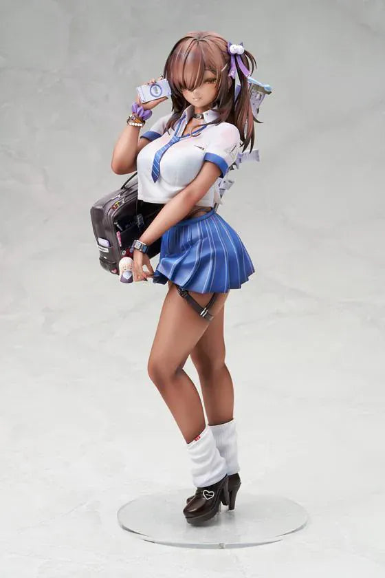 Goddess of Victory Nikke Naga 1/7 scale figure wearing school outfit with detailed accessories