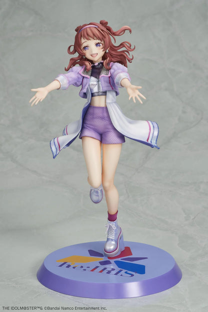 Saki Hanami Re IRIS Version 1/7 scale figure The Idolmaster Gakuen anime collectible with pastel outfit and dynamic pose